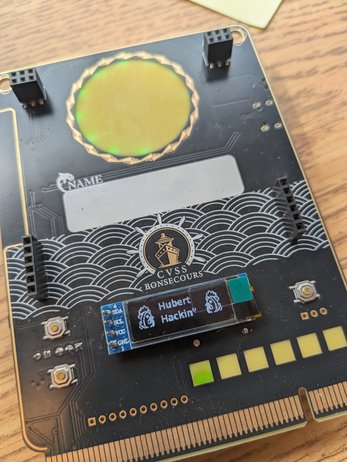 hacked badge