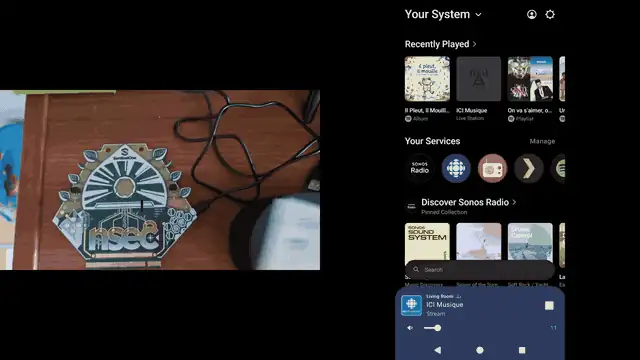 full demo, scan, webhook, to music bar