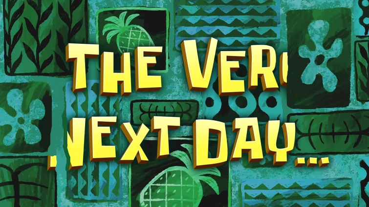 the next day